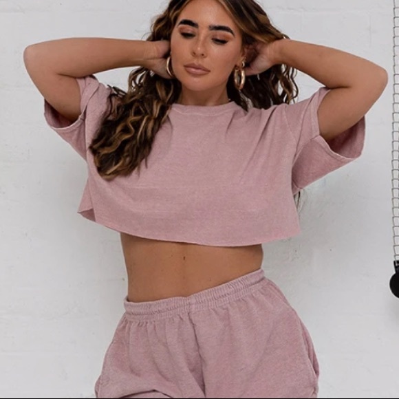 Tops - New Light Pink Crop Top